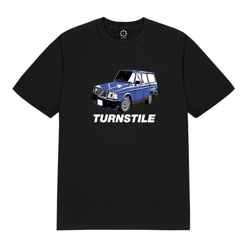 Turnstile Volvo Black Tee