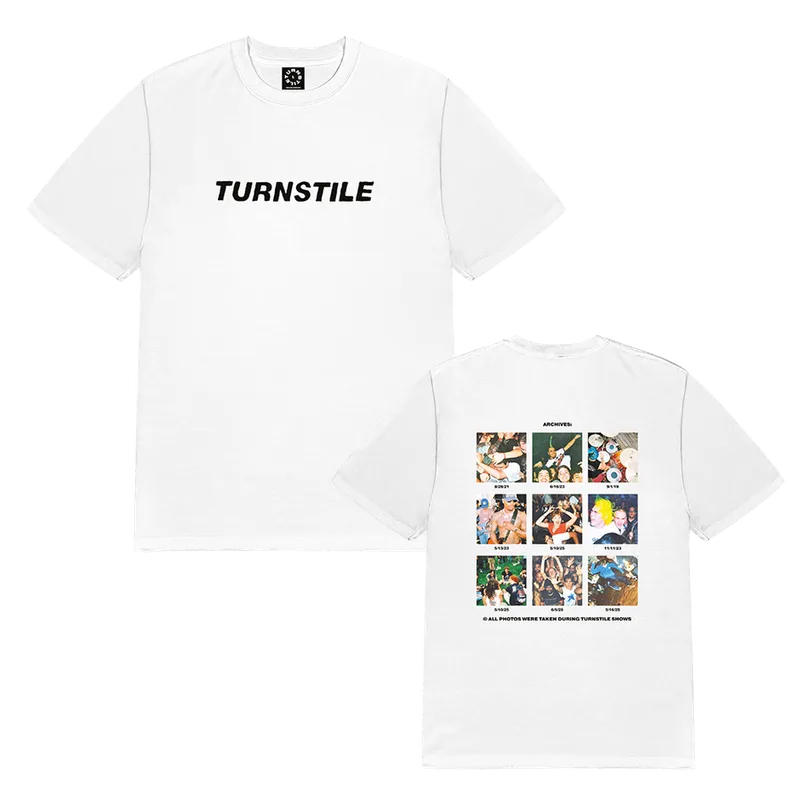 Turnstile Archives White Tee