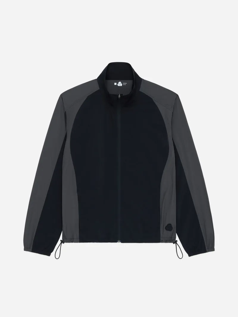 Track Jacket Black Grey