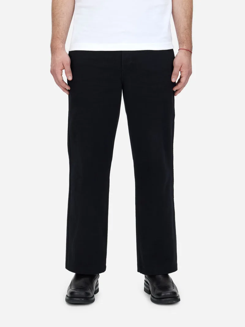 Work Pant Black Twill