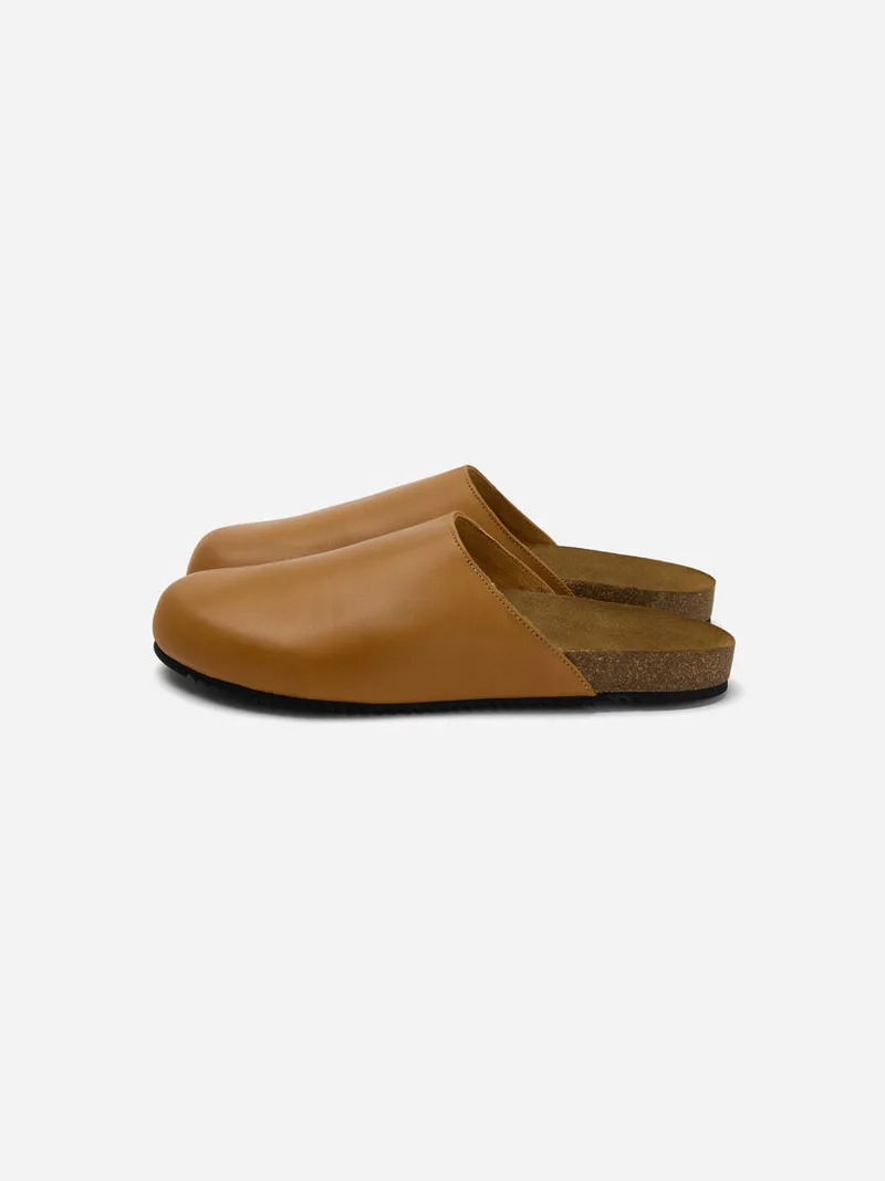 Mule Natural Calf Leather