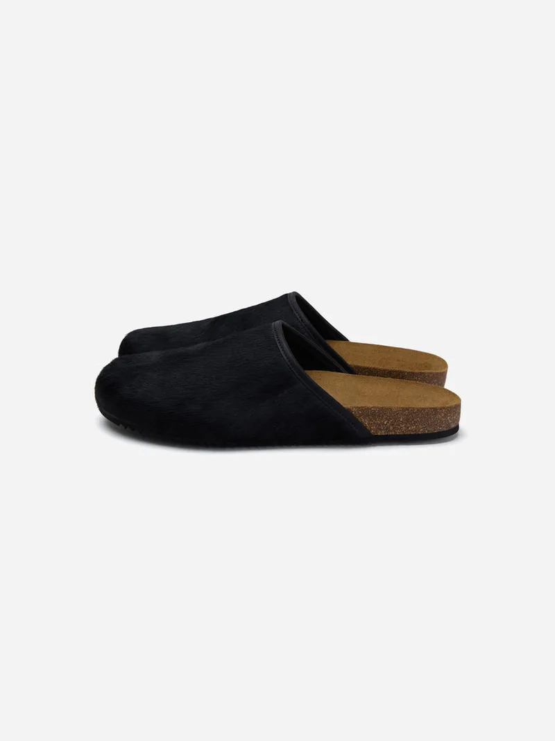 Mule Black Pony Hair