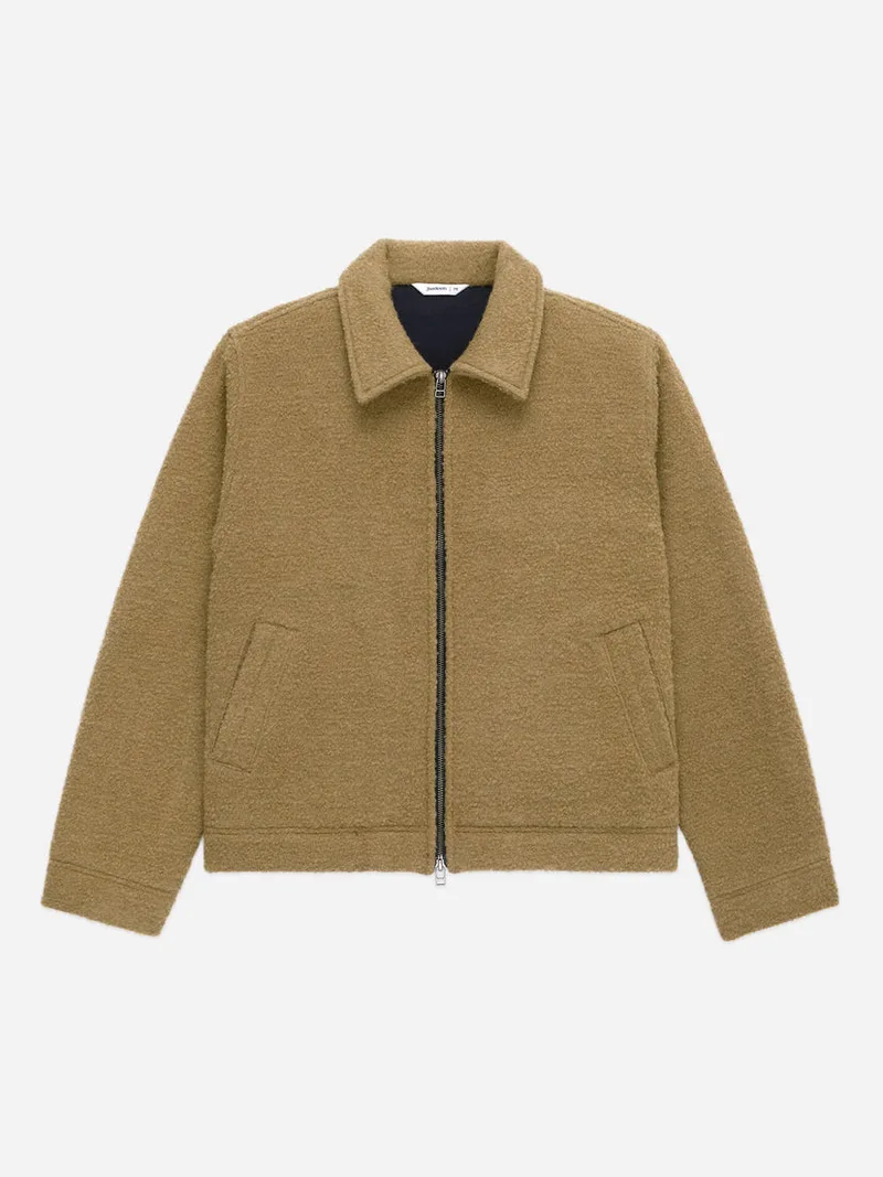 Club Jacket Wheat Boucle