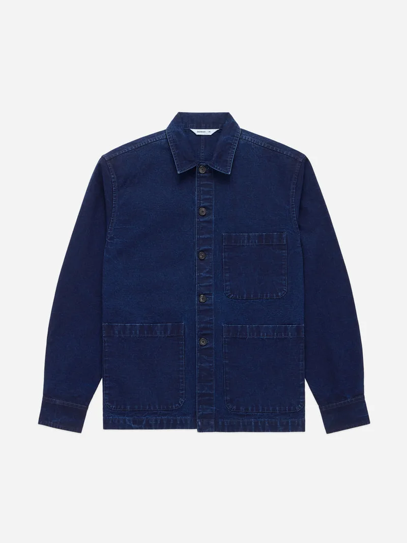 Shop Jacket Indigo Canvas