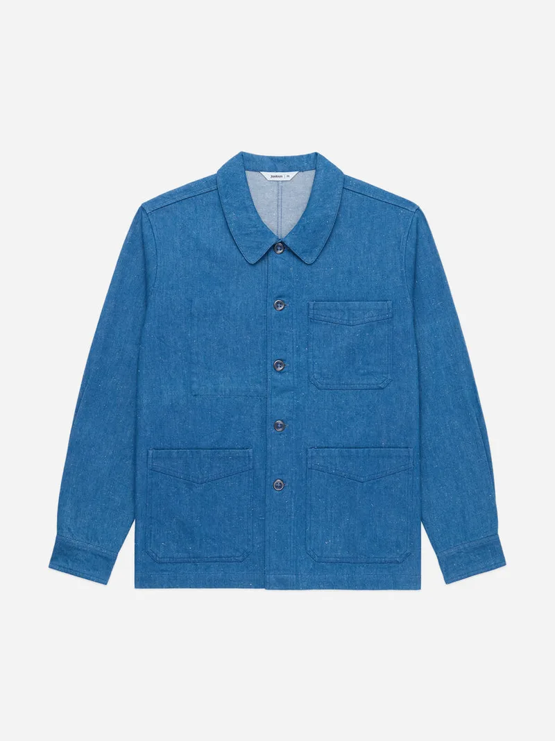 French Work Jacket Light Indigo