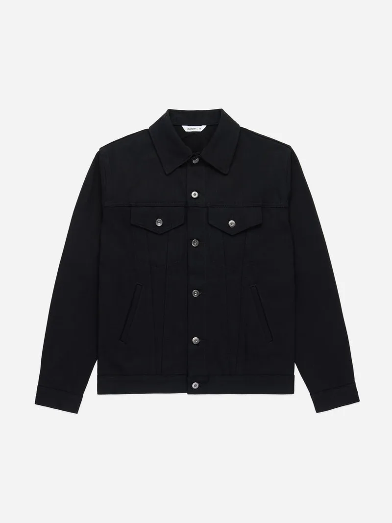 Type 3s Denim Jacket Double Black 1