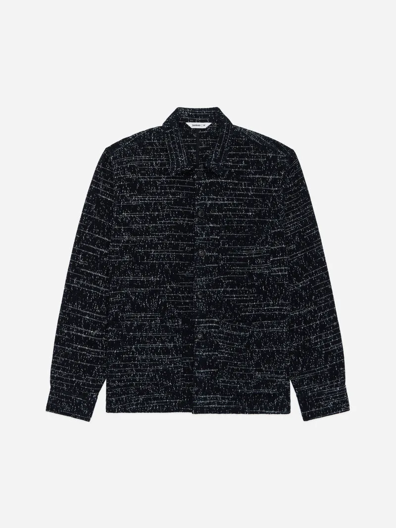 Shop Jacket Black White Kantha