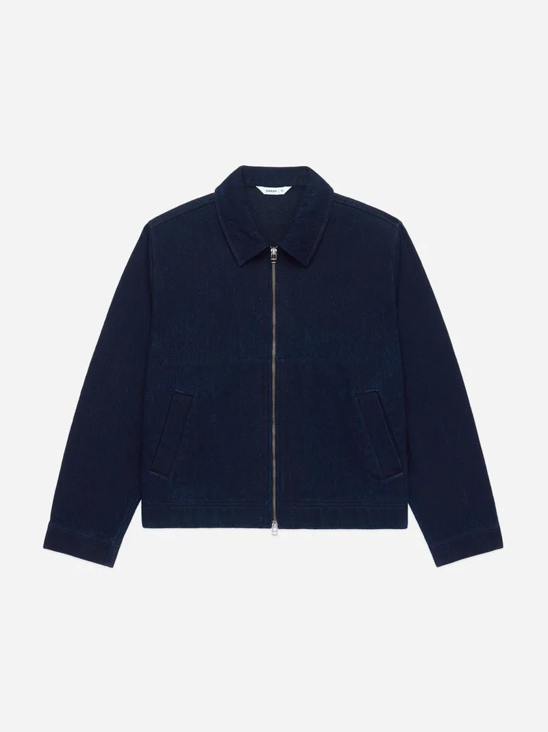 Club Jacket Indigo Kendo Cloth