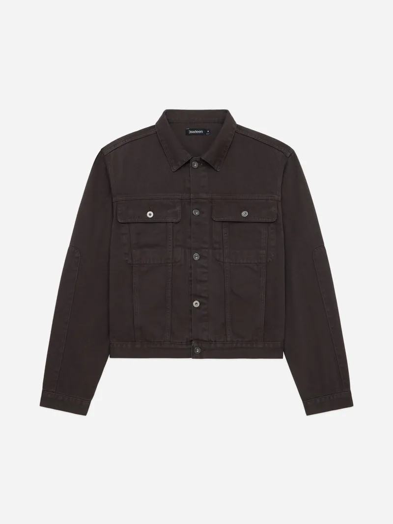 Trucker Jacket Umber Twill