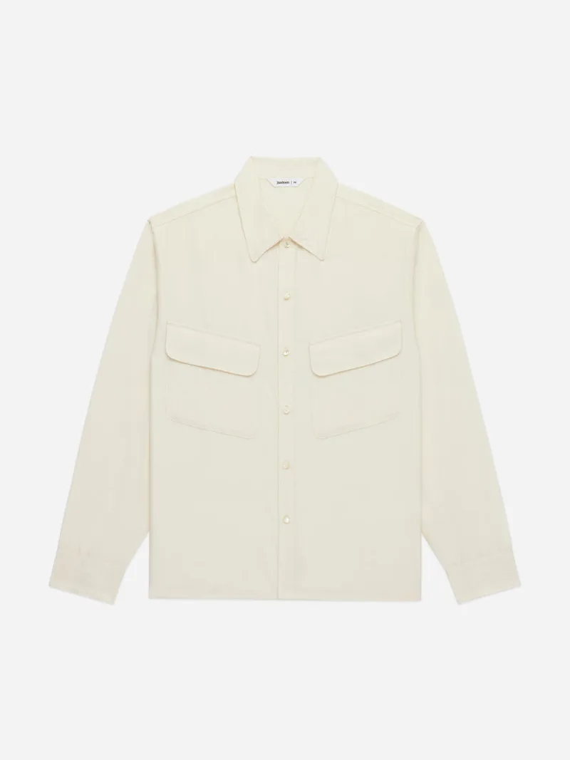 Western Overshirt Ecru