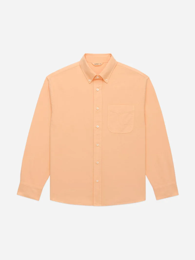 Big Oxford Garment Dyed Creamsicle