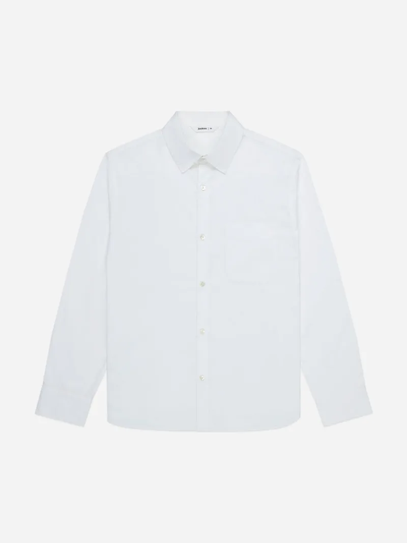 Director Shirt White Poplin