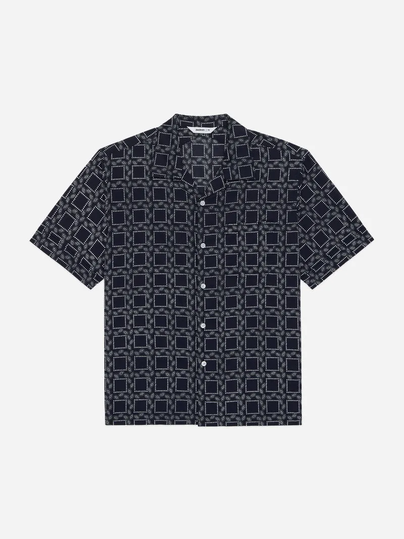 Vacation Shirt Navy Bandana