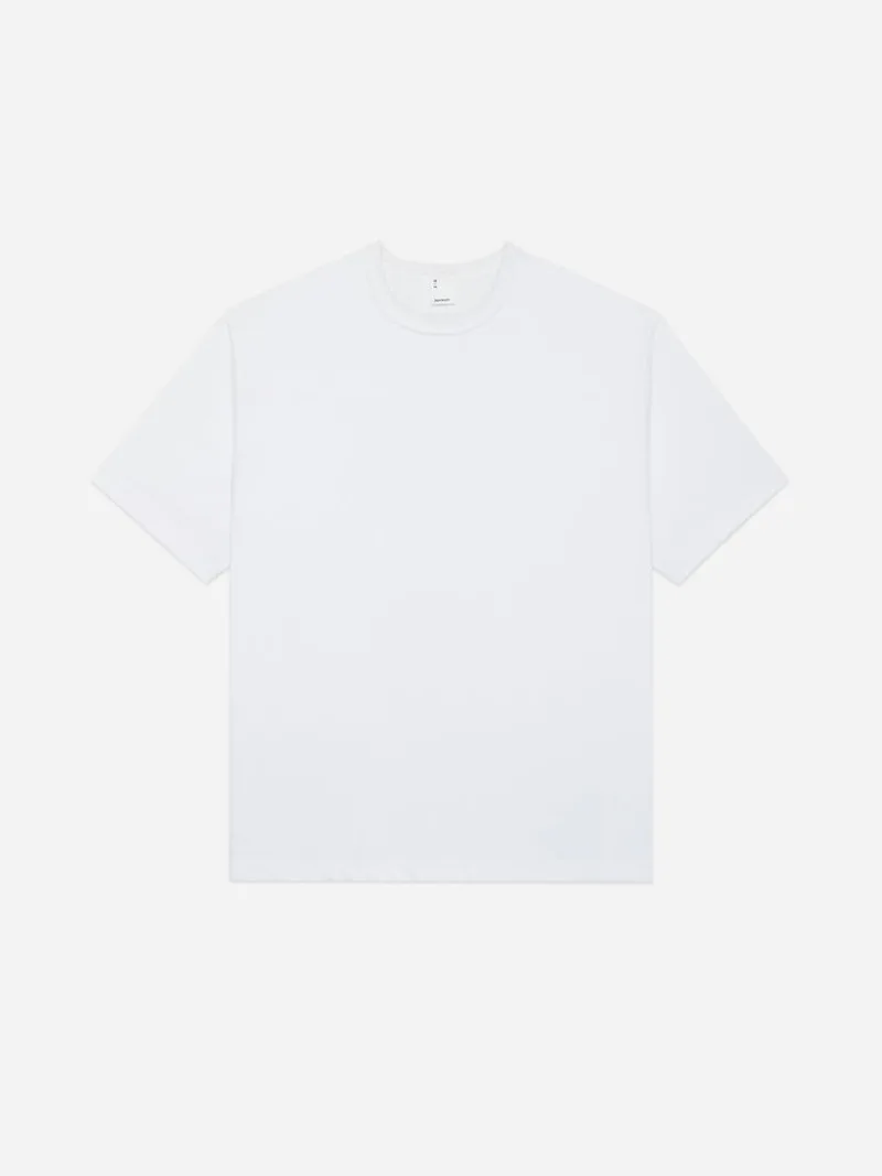 Heavyweight Boxy T Shirt White