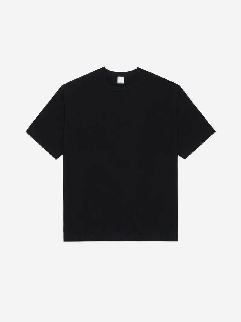 Heavyweight Boxy T Shirt Black