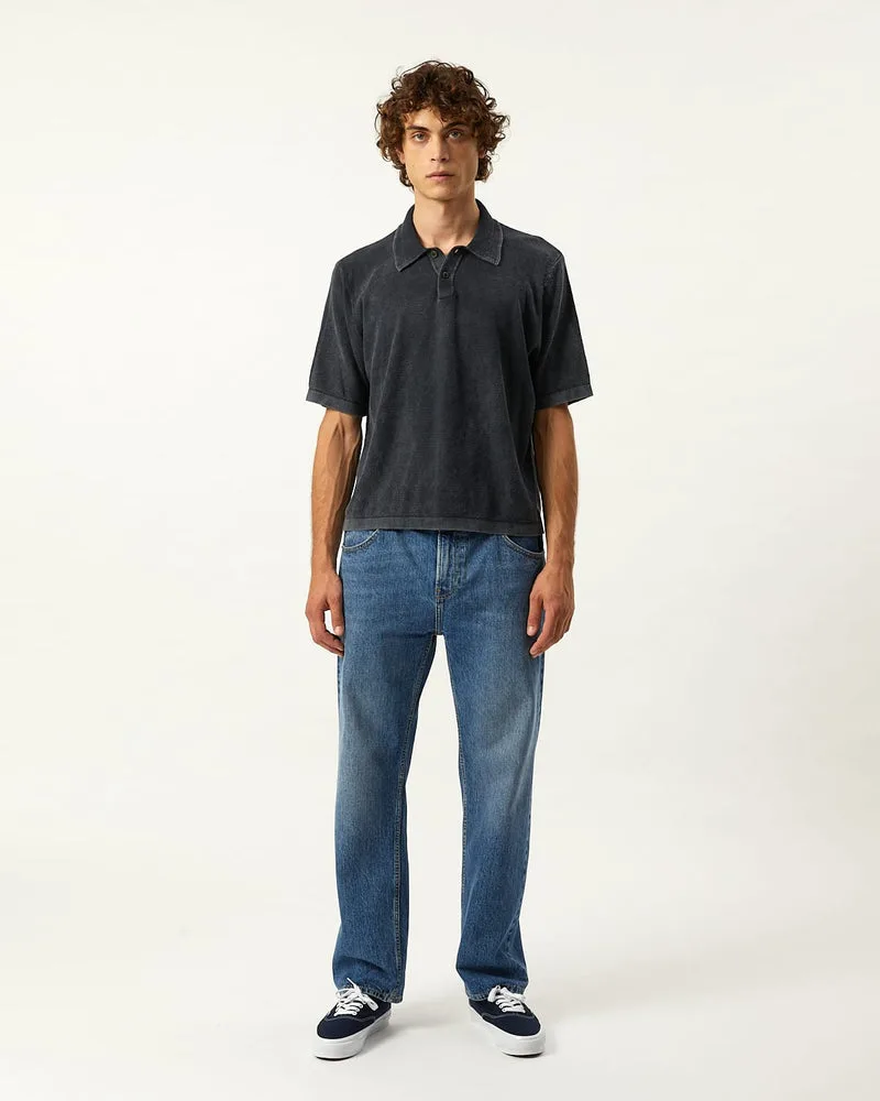 Knit Polo - Black
