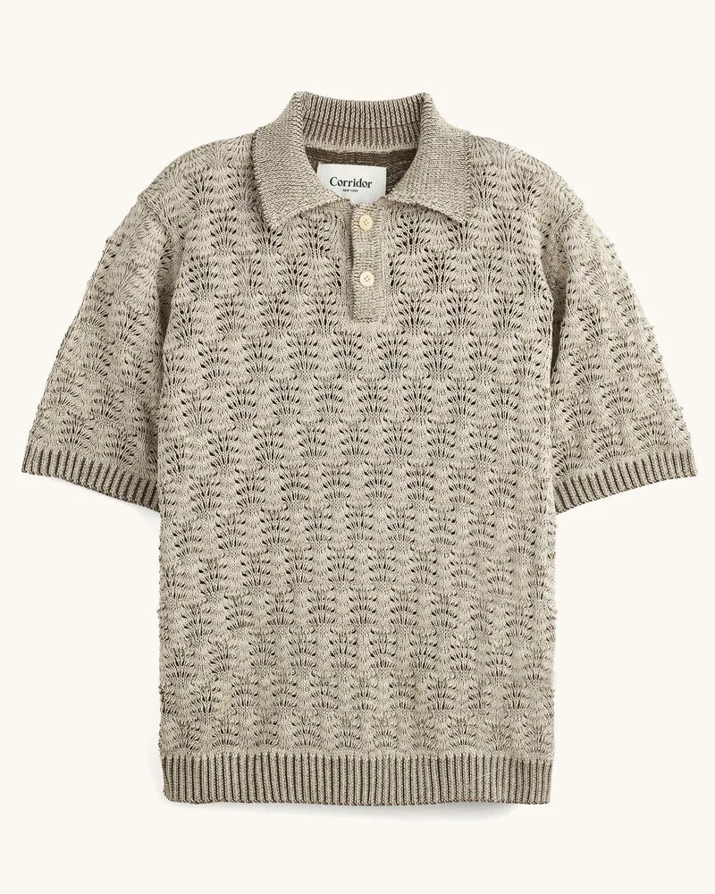Cable Lace Polo