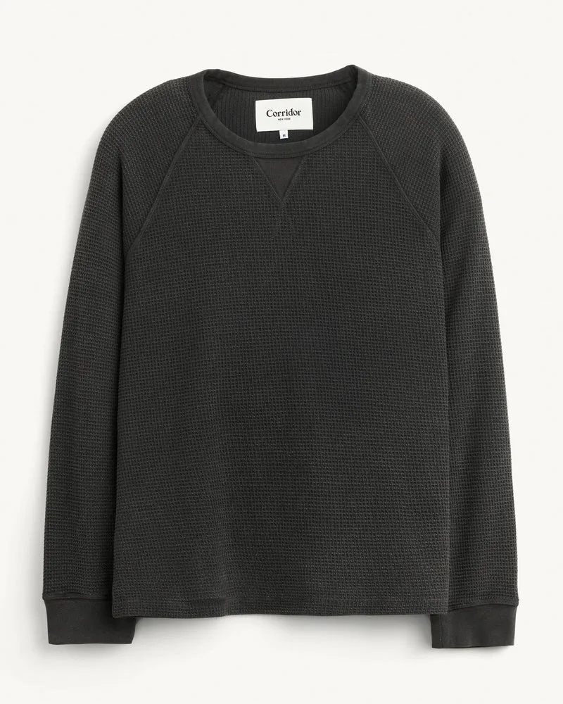 Waffle Thermal LS - Black