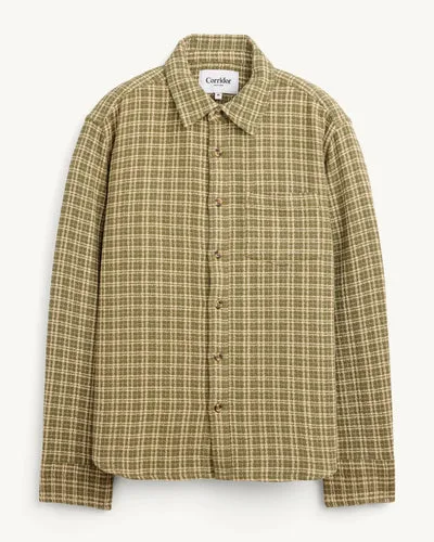 Reverse Tweed LS - Green
