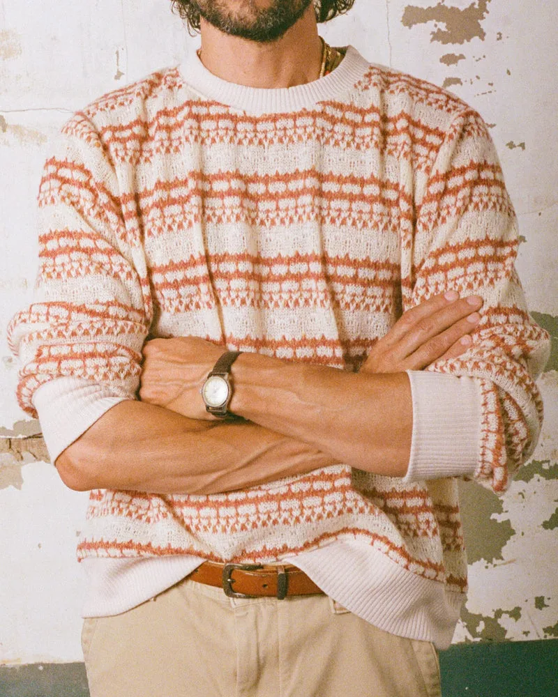 Pointelle Crewneck - Natural