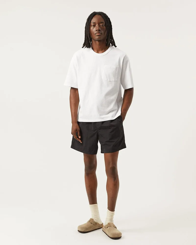 Nylon Drawstring Shorts - Black