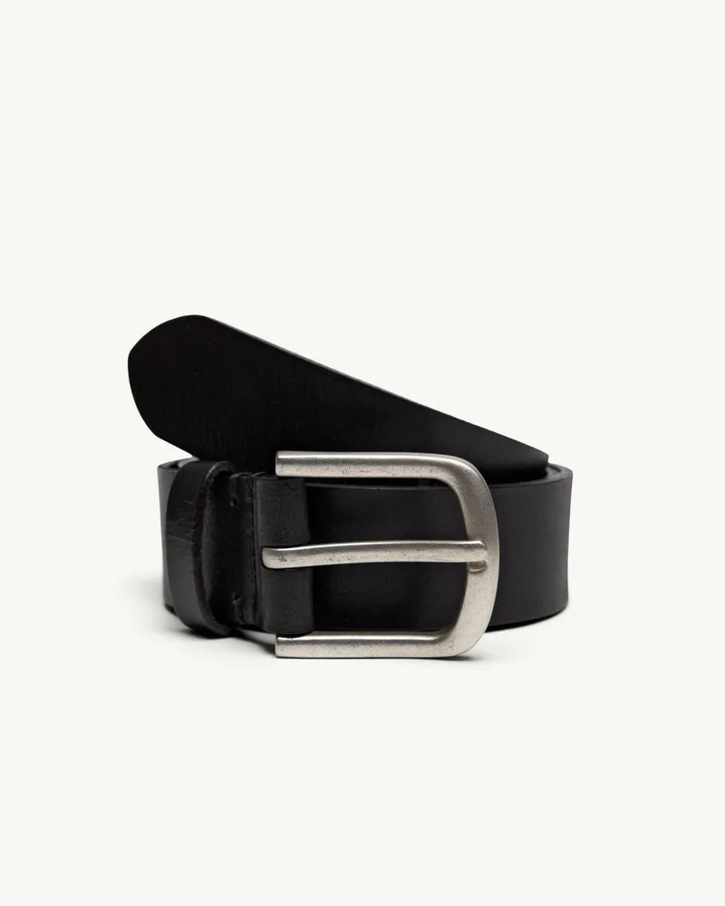 Leather Belt - Black