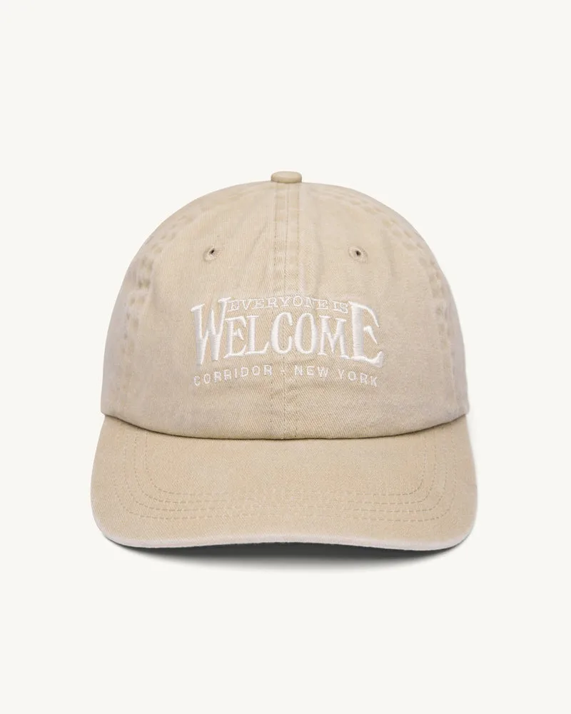 Welcome Cap - Tan