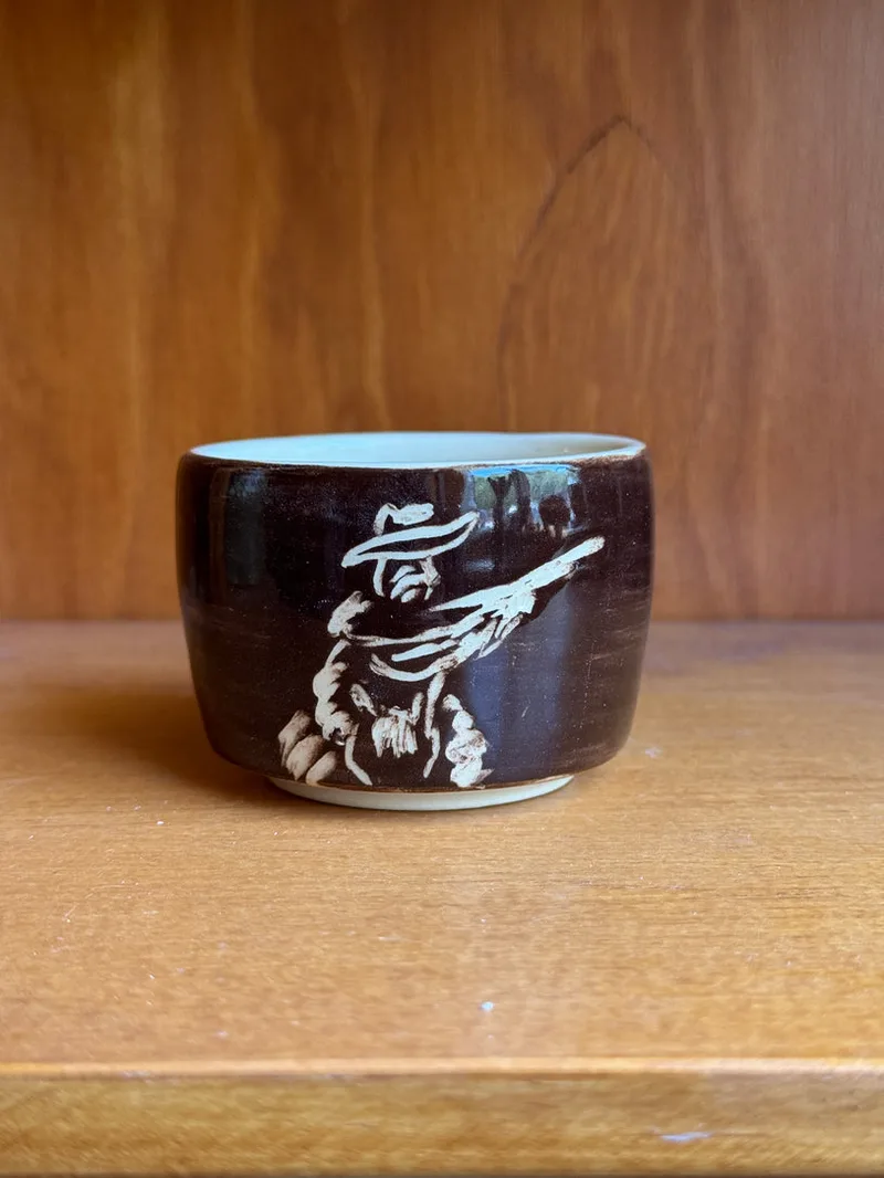 Brown Paint Shooter Cup
