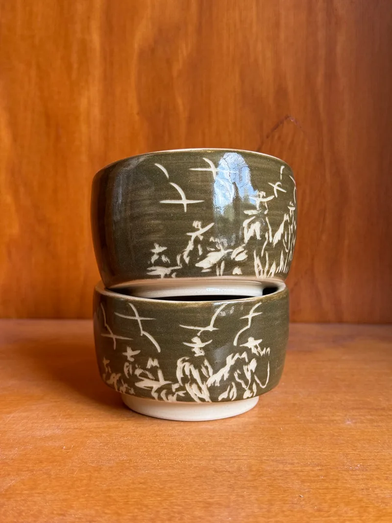 Green Horizon Espresso Cup