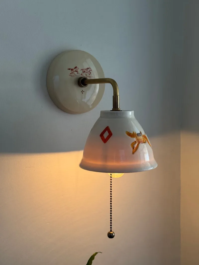 Diamond Horse Sconce