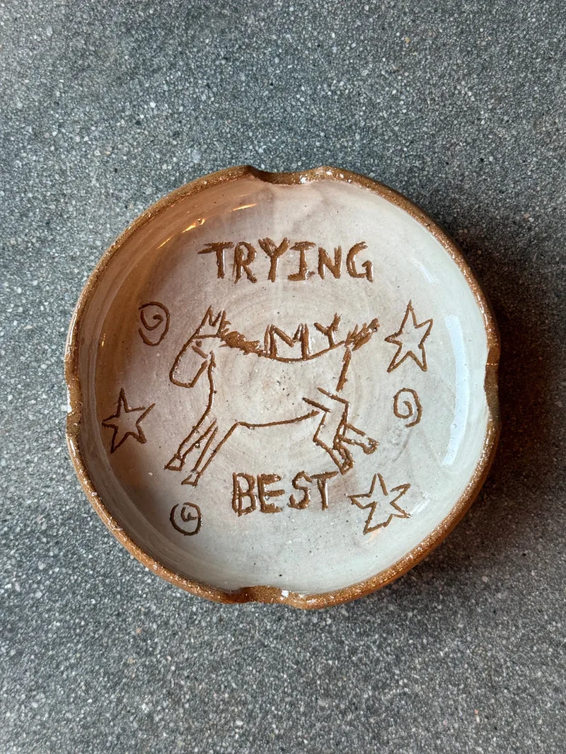 Trying my Best, Ashtray