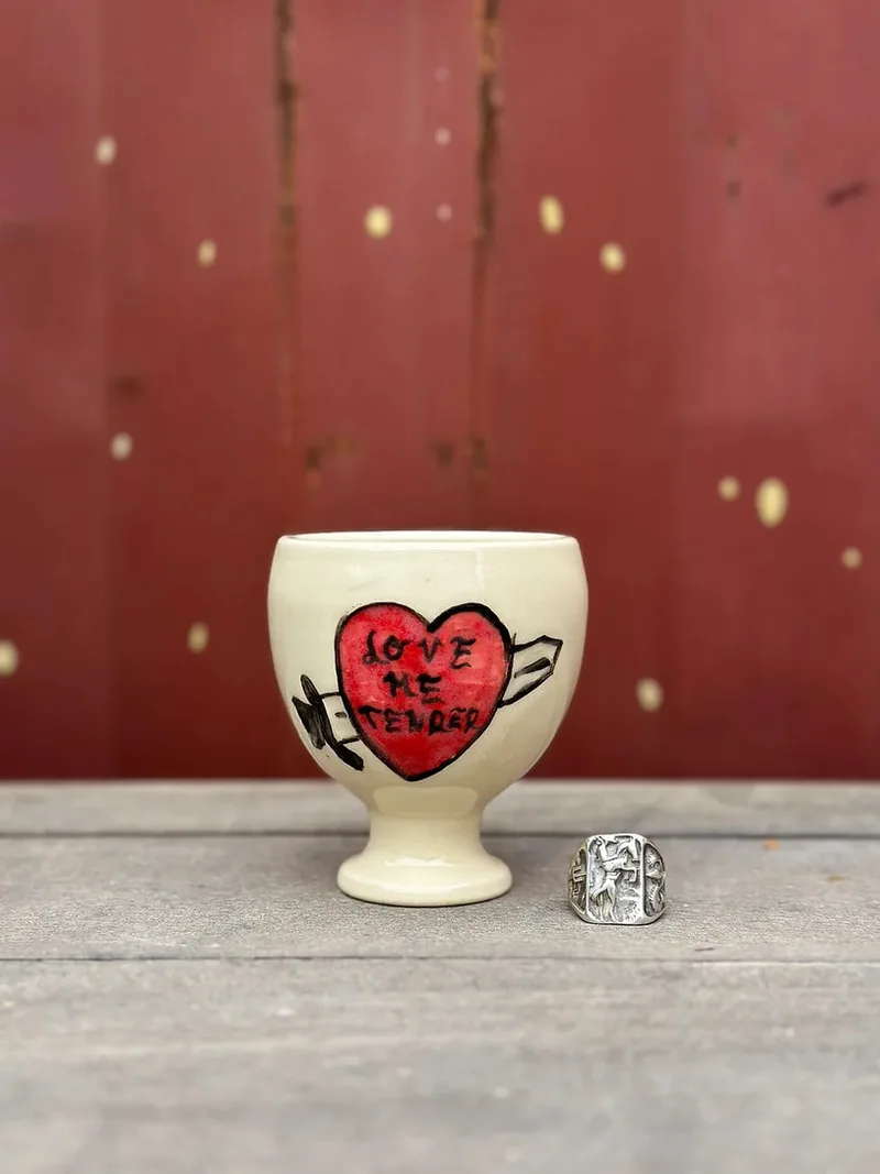 Love Me Tender Wine Cup