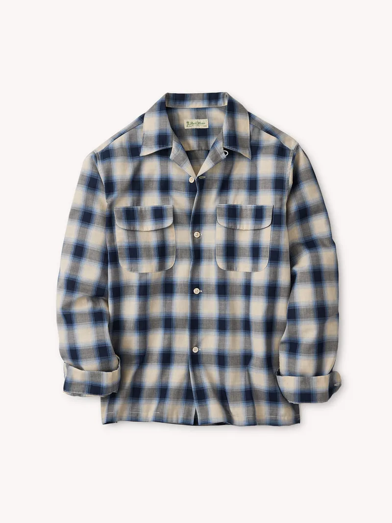 Basin Plaid Sportsman Wool Camp Shirt