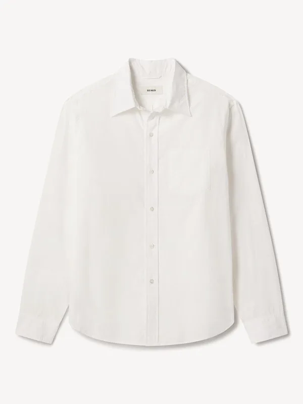 White Wornwell One Pocket Shirt