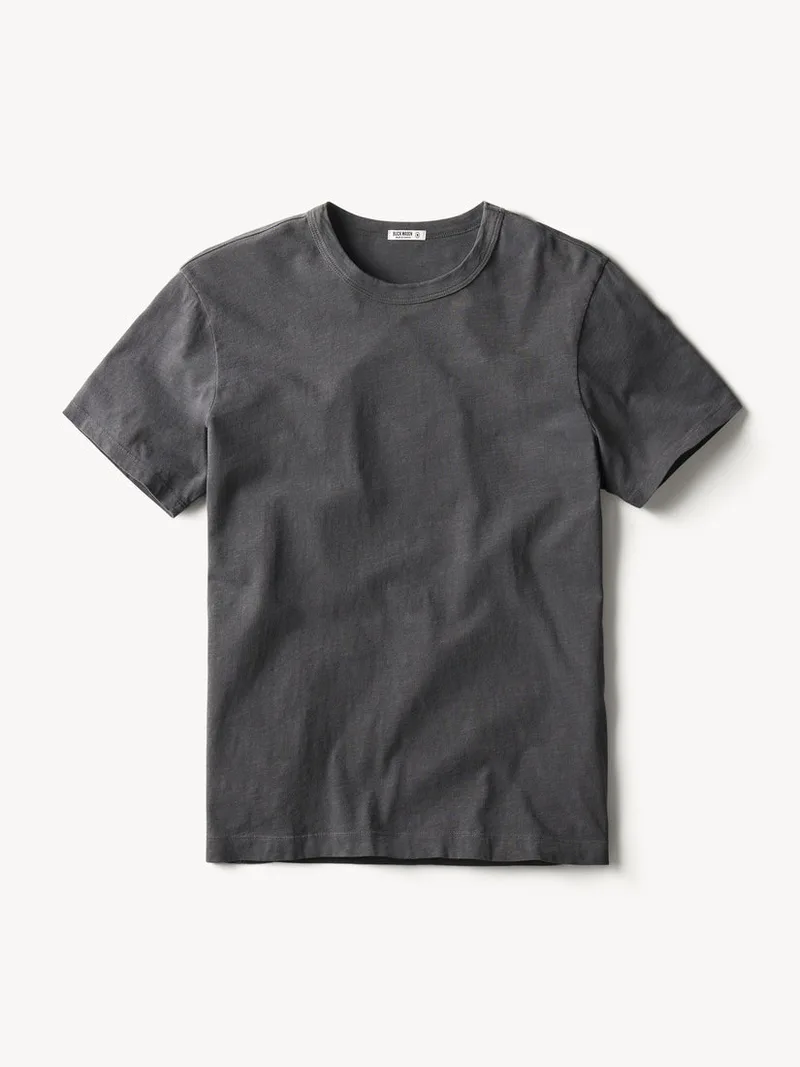 Coal Venice Wash Slub Straight Hem Tee