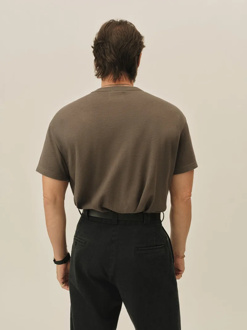 Black Top Field Spec 90s Boxy Heavy Tee