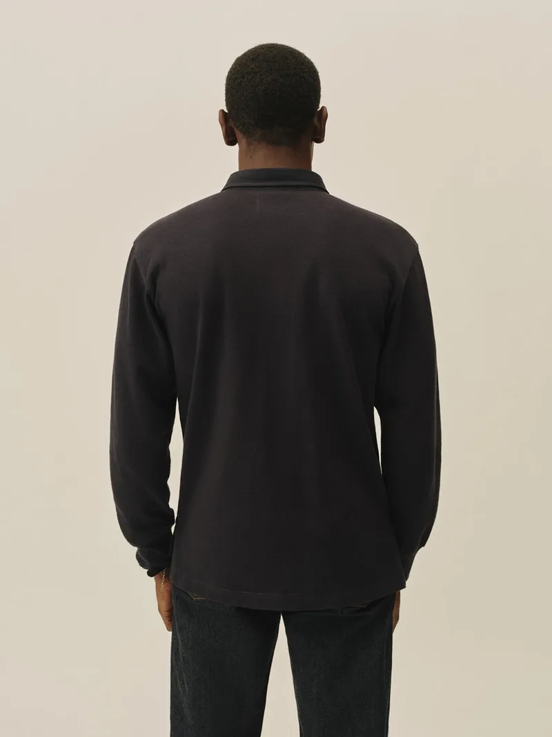 Dress Navy Field Spec Rugby Polo