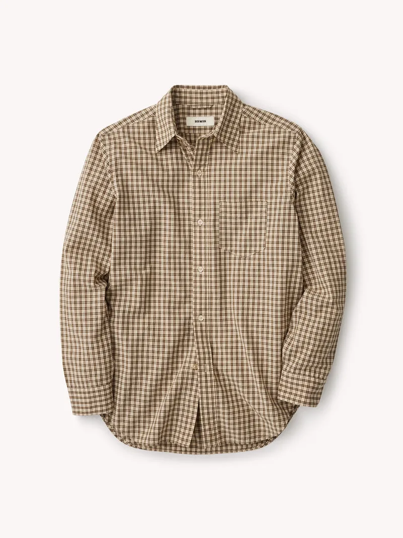 Freeman Plaid Wornwell One Pocket Shirt
