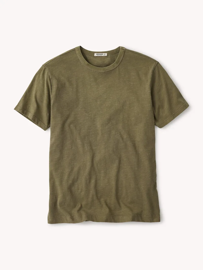Olive Drab Slub Classic Tee