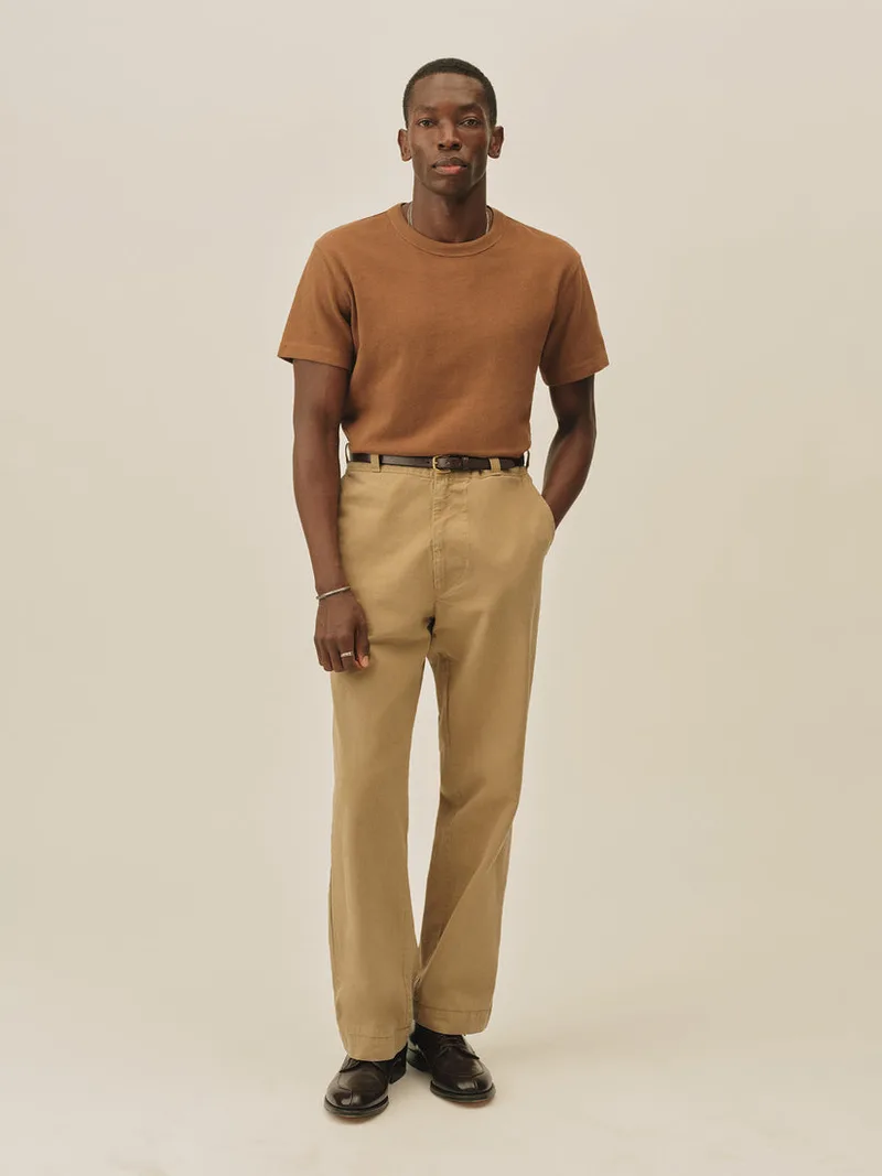 Canyon Khaki Field Spec Cotton Heavy Tee