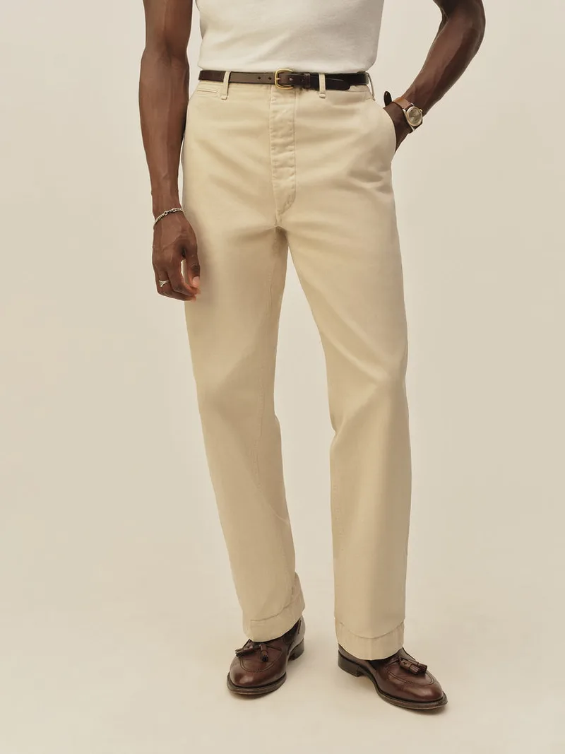 Collingwood Paperback Twill Full Saddle Chino 1