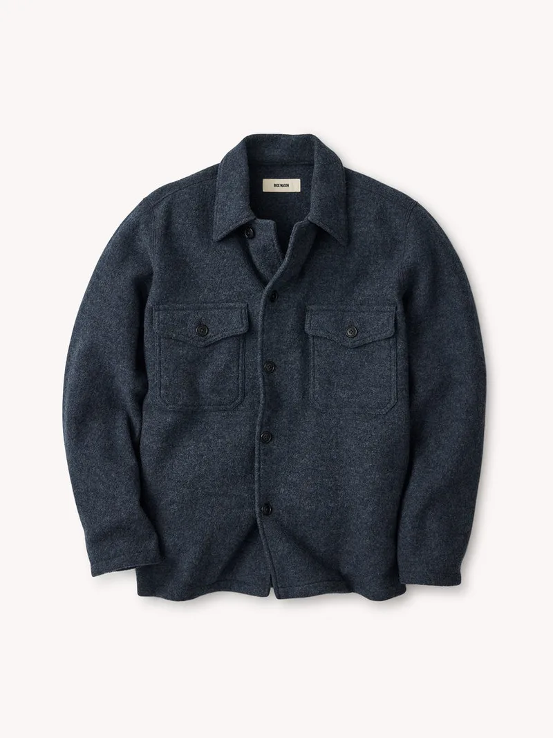 Marled Ink Felted Field Shirt