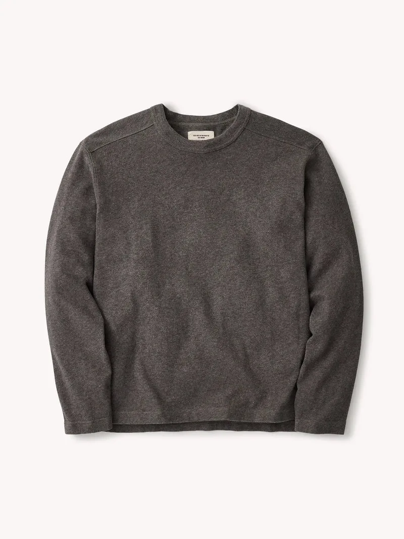 Heather Charcoal Field Spec Rugby Crew