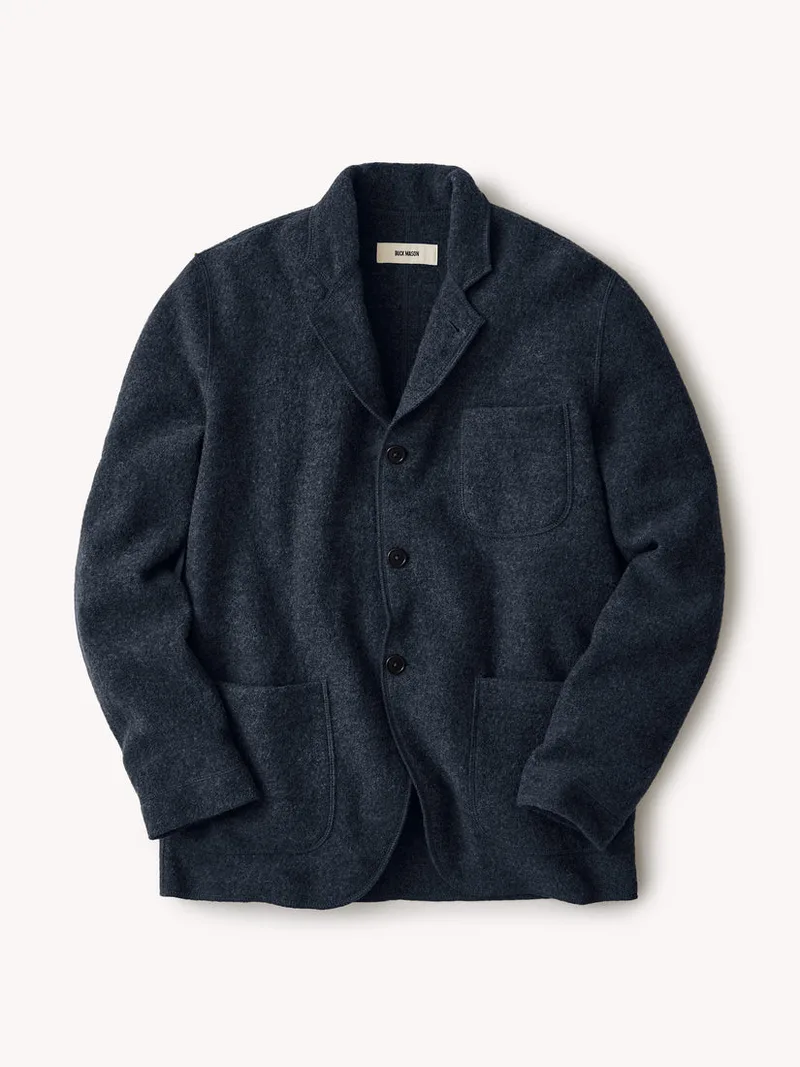 Marled Ink Felted Chore Coat
