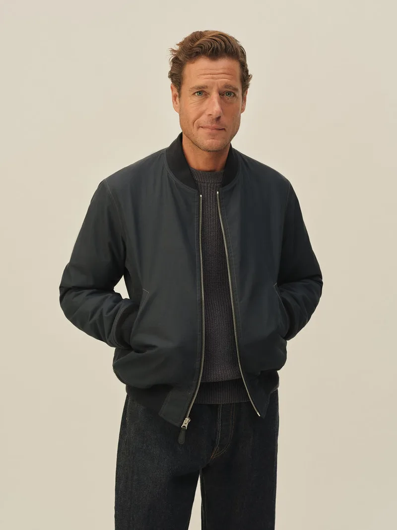 Air Force Navy Storm Stopper Bomber Jacket