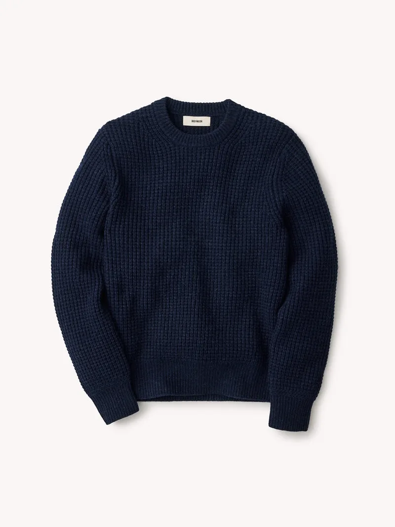 Heather Navy Herdsman Crew