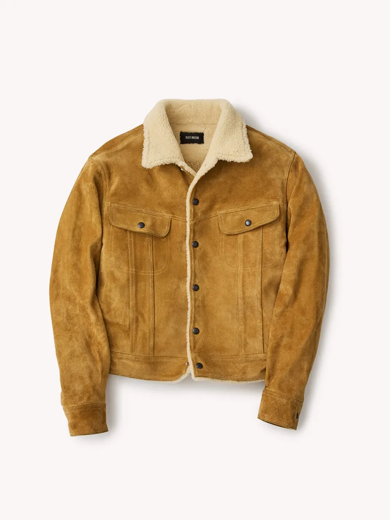 Sun Valley Sno Cap Shearling Rider Jacket