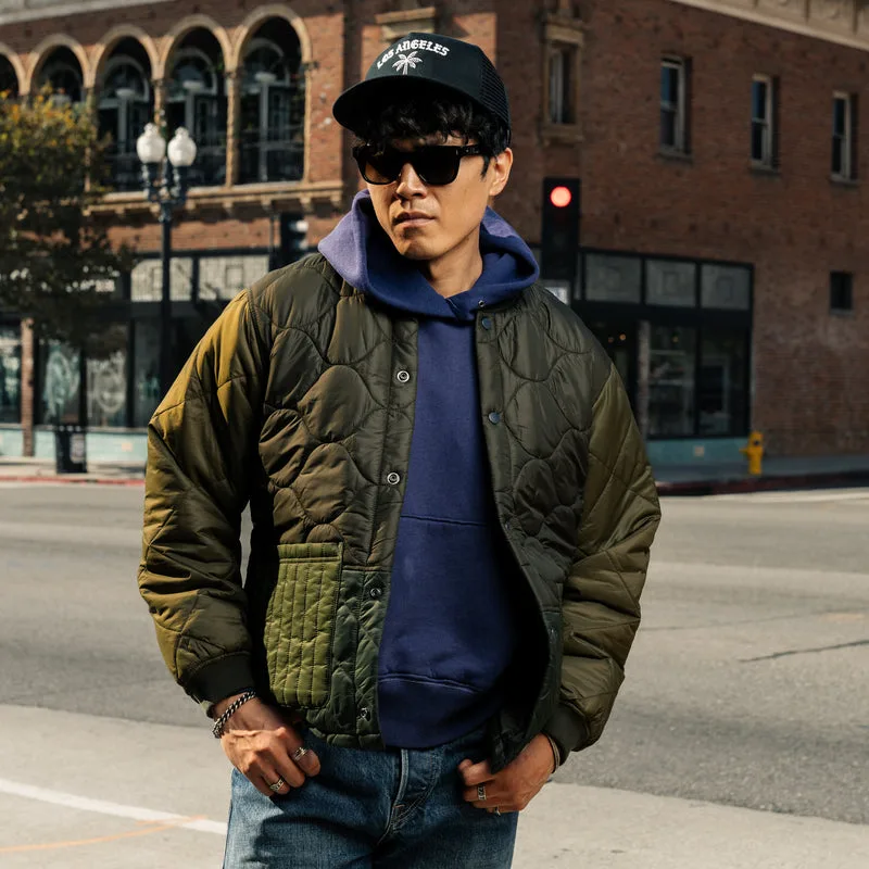 Fall 2025 Barbour Cording Quilt Jacket Green