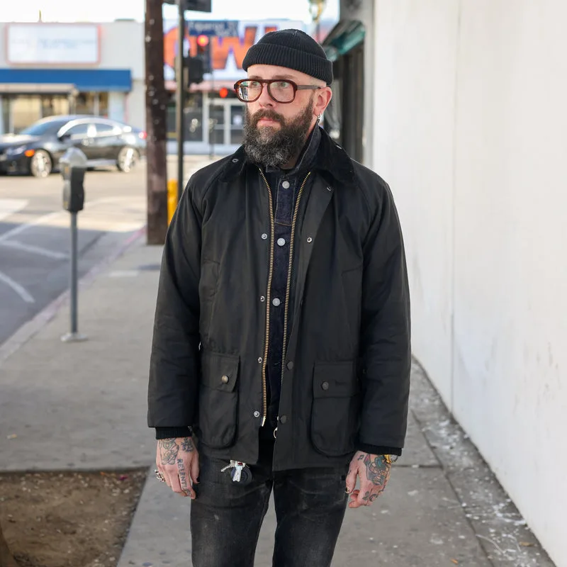 Bedale Wax Jacket Black