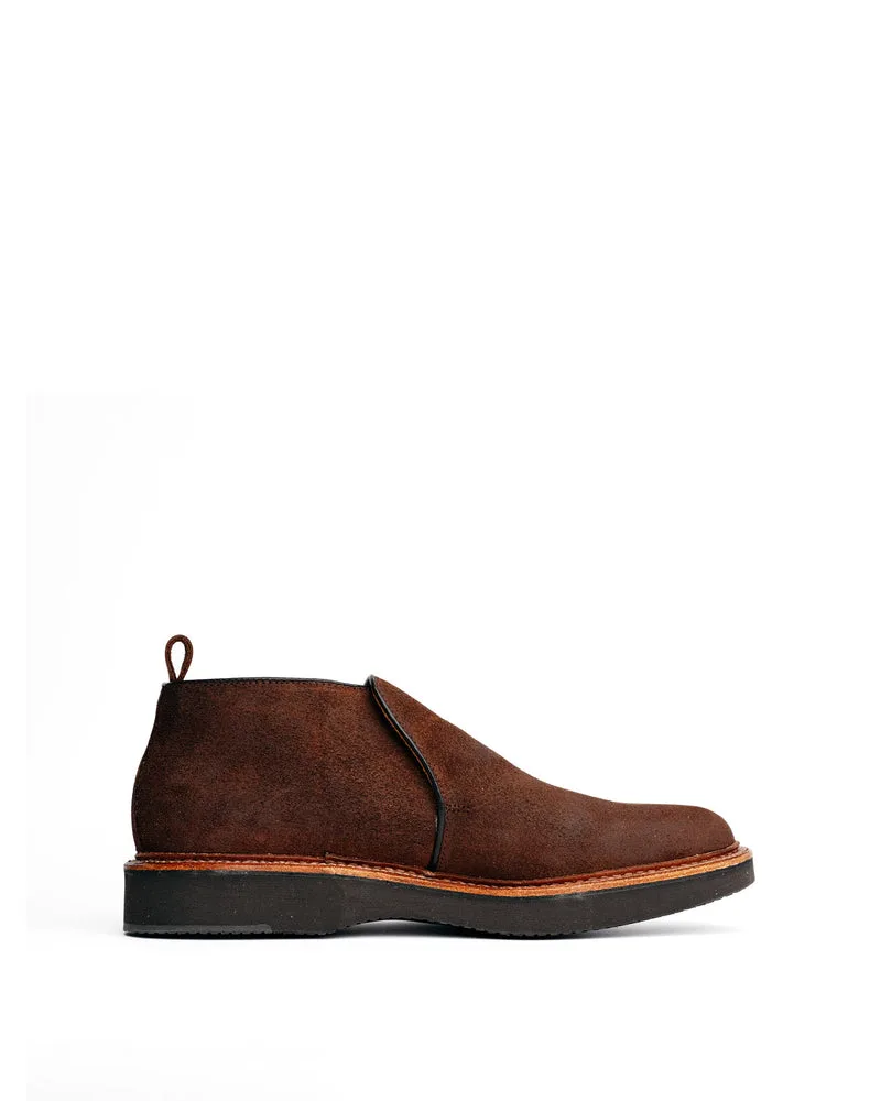 Alden X Snake Oil Provisions Chukka Boot Reverse Tobacco Chamois